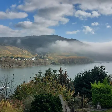 Maerchenhain Am Mittelrhein - Rheinblick, Terrasse & Garten, 2 Schlafzimmer Und 2 Baeder *