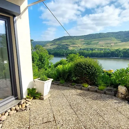 Maerchenhain Am Mittelrhein - Top-lage Mit Rheinblick, Terrasse & Garten, 2 Schlafzimmer Und 2 Baeder Apartamento *