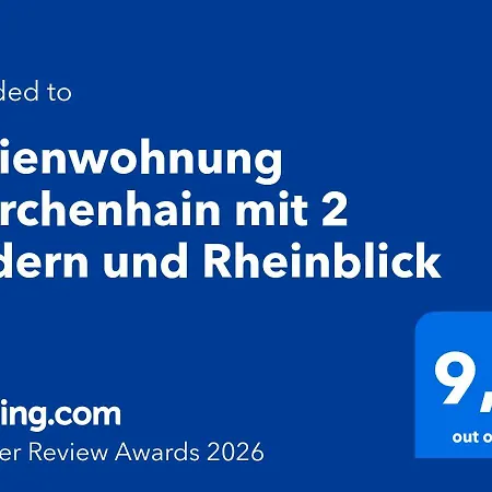 Apartamento Maerchenhain Am Mittelrhein - Top-lage Mit Rheinblick, Terrasse & Garten, 2 Schlafzimmer Und 2 Baeder *