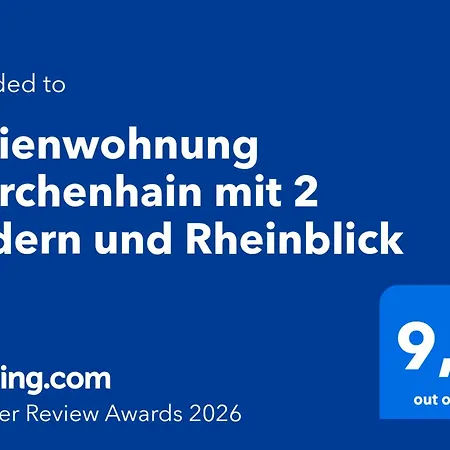 Apartamento Maerchenhain Am Mittelrhein - Top-lage Mit Rheinblick, Terrasse & Garten, 2 Schlafzimmer Und 2 Baeder *