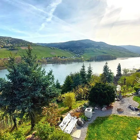 Apartamento Maerchenhain Am Mittelrhein - Top-lage Mit Rheinblick, Terrasse & Garten, 2 Schlafzimmer Und 2 Baeder