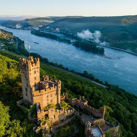 Apartamento Maerchenhain Am Mittelrhein - Top-lage Mit Rheinblick, Terrasse & Garten, 2 Schlafzimmer Und 2 Baeder Niederheimbach