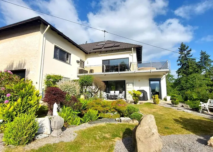Märchenhain Am Mittelrhein - Rheinblick, Terrasse&garten, 2 Schlafzimmer Und 2 Bäder Apartment *