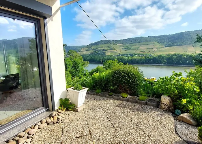 Maerchenhain Am Mittelrhein - Rheinblick, Terrasse & Garten, 2 Schlafzimmer Und 2 Baeder Apartmán *