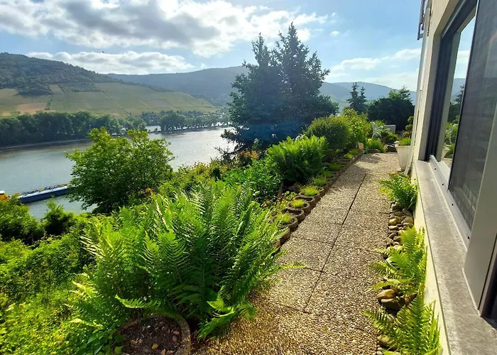Märchenhain Am Mittelrhein - Rheinblick, Terrasse&garten, 2 Schlafzimmer Und 2 Bäder Apartment *